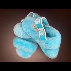 Toddler Oasis Blue UGG OH YEAH Slides